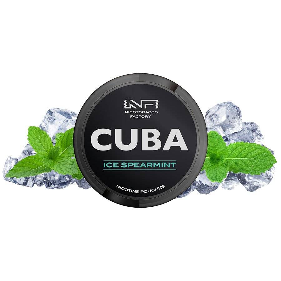 Pouch Nicotina Snus CUBA ICE Spearmint 20mg