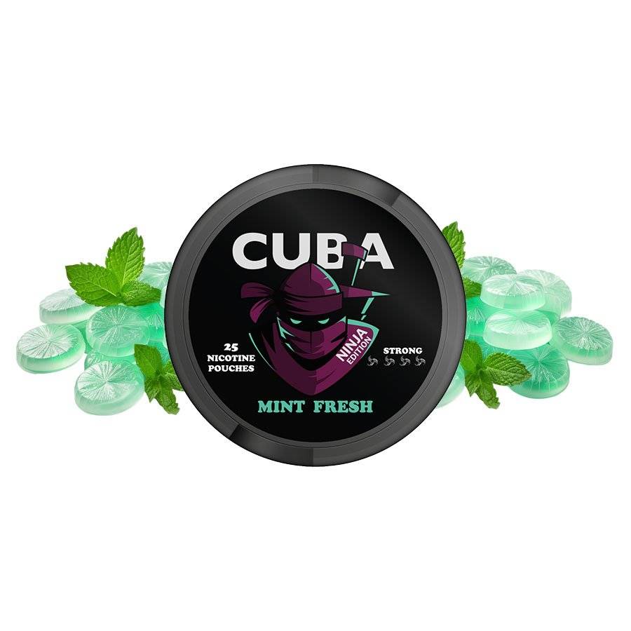 Pouch Nicotina Snus CUBA Mint Fresh 20mg