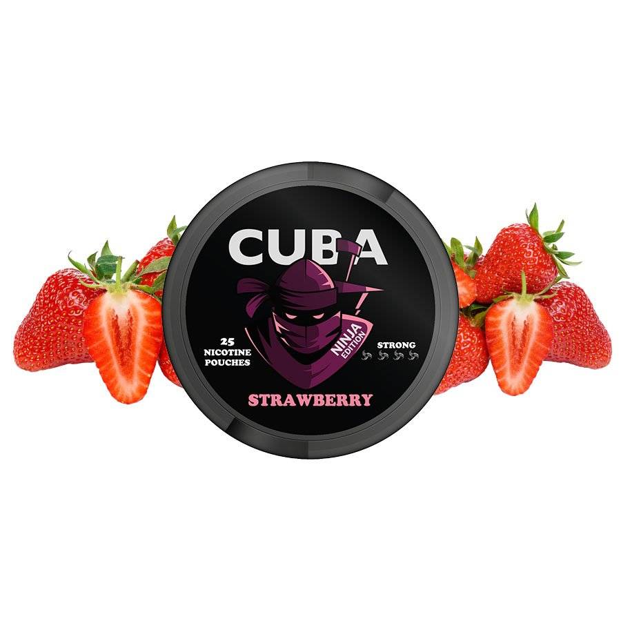 Pouch Nicotina Snus CUBA Strawberry 20mg