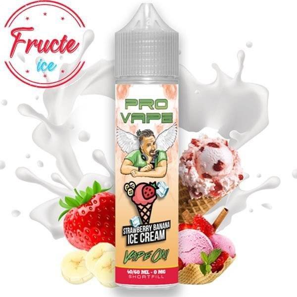 Pro Vape Strawberry Banana Ice Cream 12/60ml