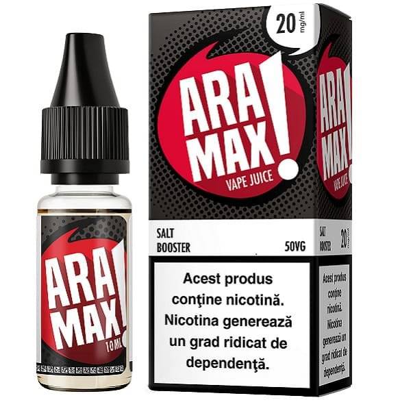 Shot Nicotina Aramax Booster 10ml - NicSalt - 50VG-50PG