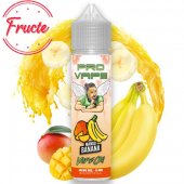 Lichid Fara Nicotina , Tigara Electronica , Pro Vape , 40ml - Aroma , Mango  ,Banana