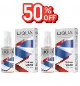 Pachet Promotional x2 Liqua Cuban Cigar 30ml 